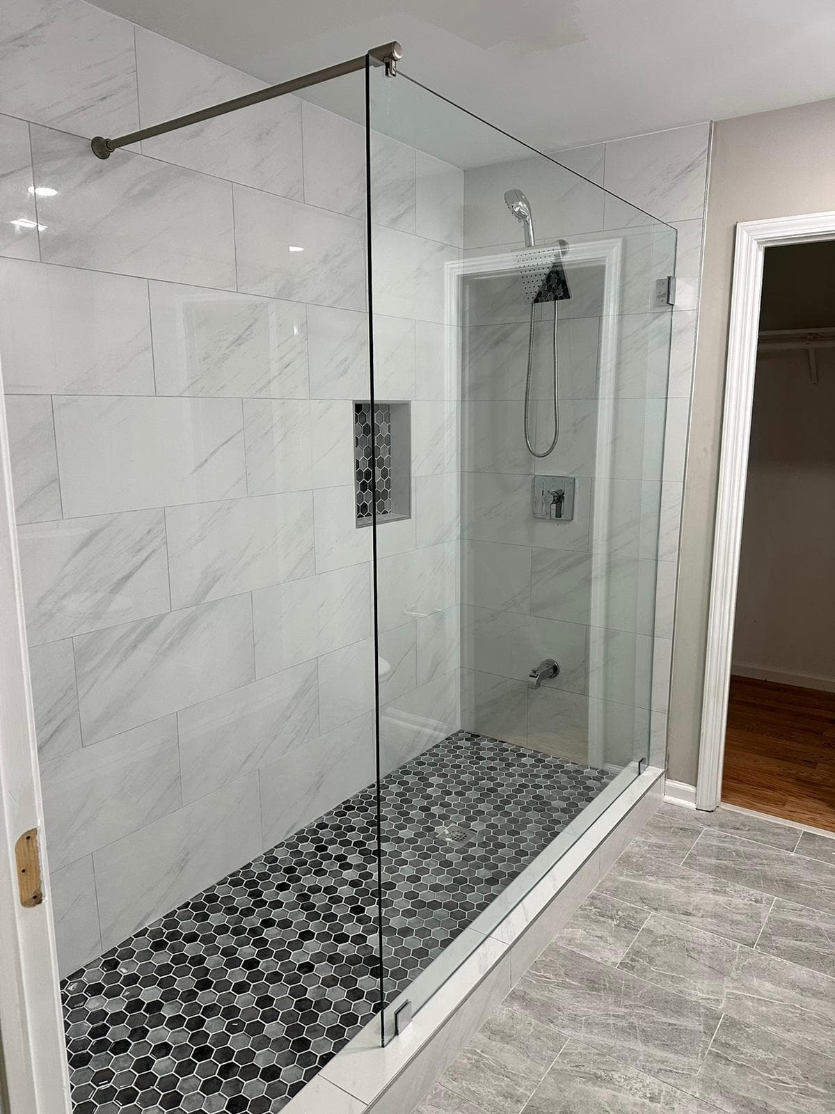 Additional finished bathroom project