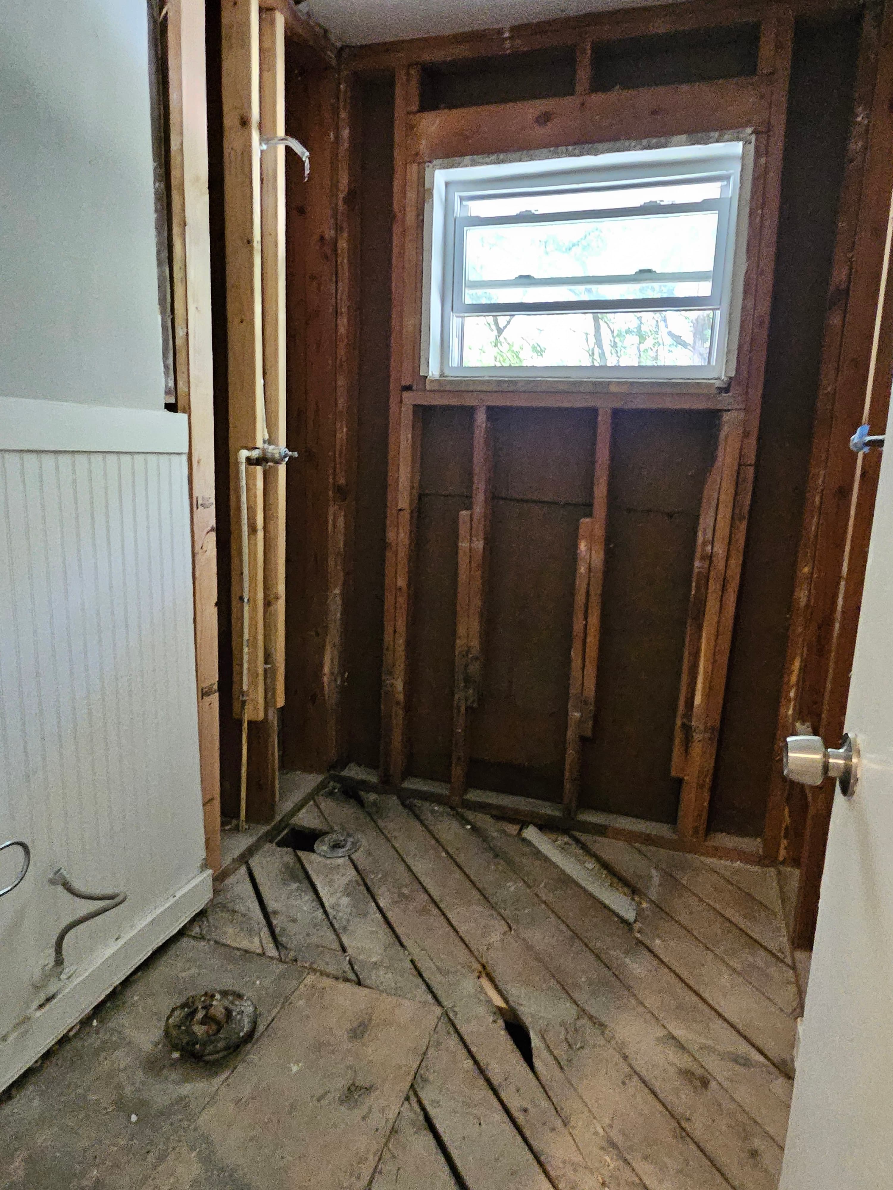 Bathroom before remodel